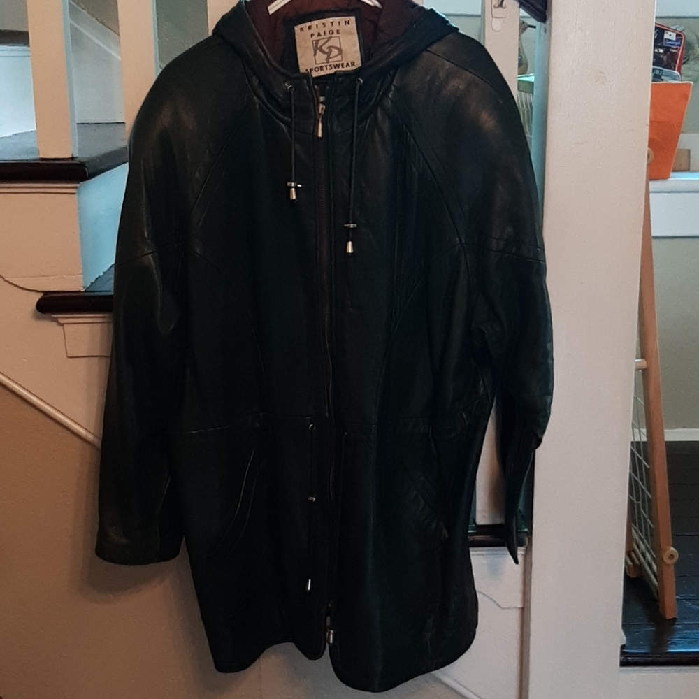 Kristin Paige Leather Jacket XL
